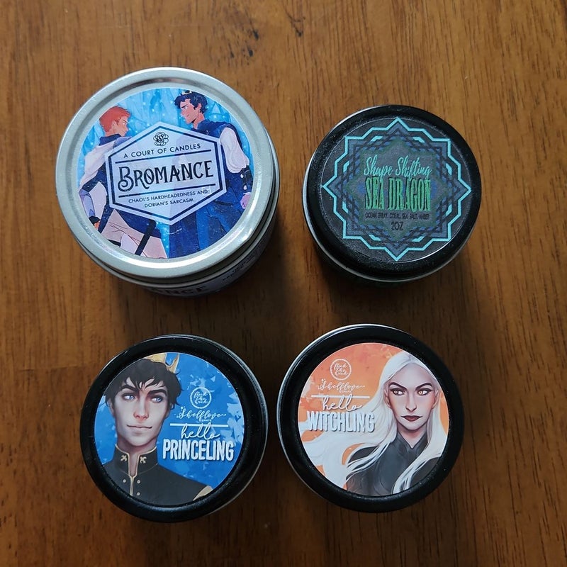 Throne of Glass Candles (NO BOOK)