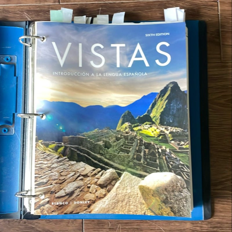 Vistas 6e Student Edition (LL)