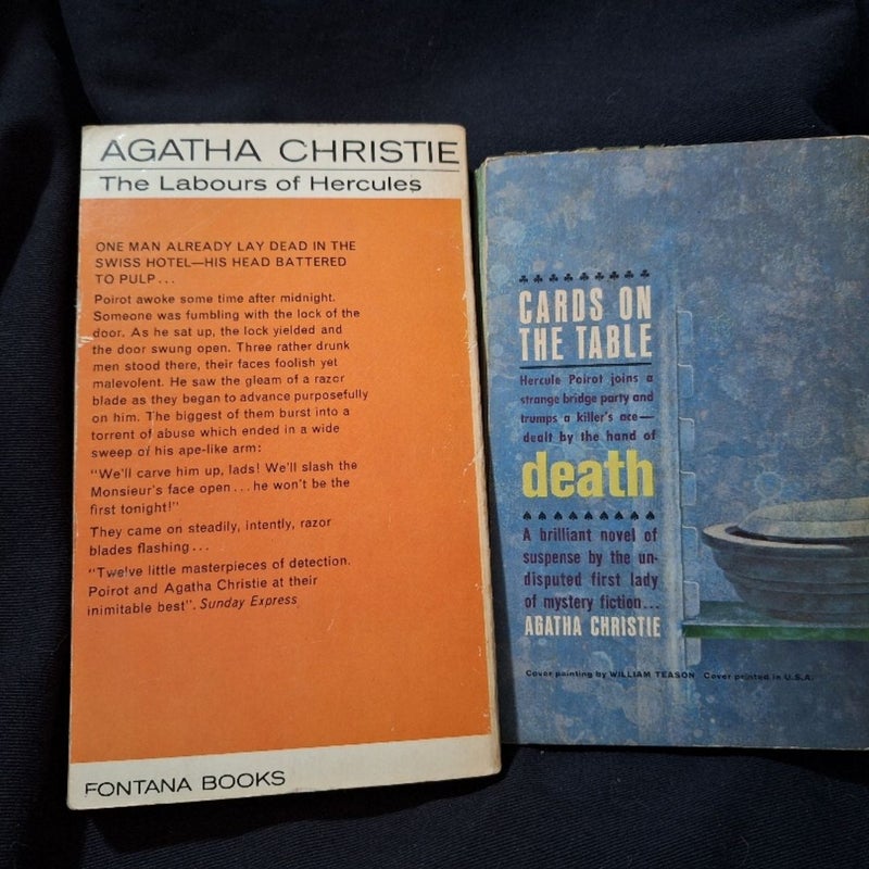 2 - Agatha Christie books