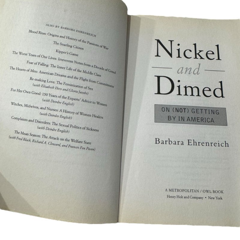 Nickel and Dimed