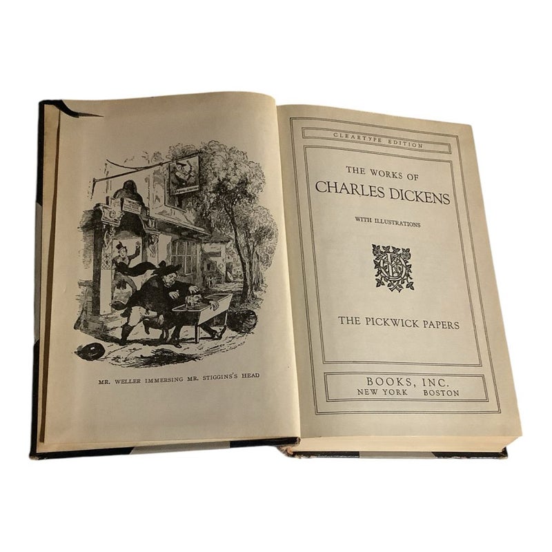 PICKWICK PAPERS by Charles Dickens Cleartype Edition Volume VII 1867-1868