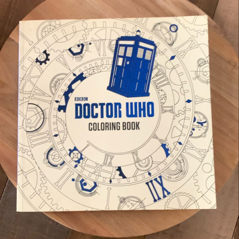 Doctor Who Coloring Book