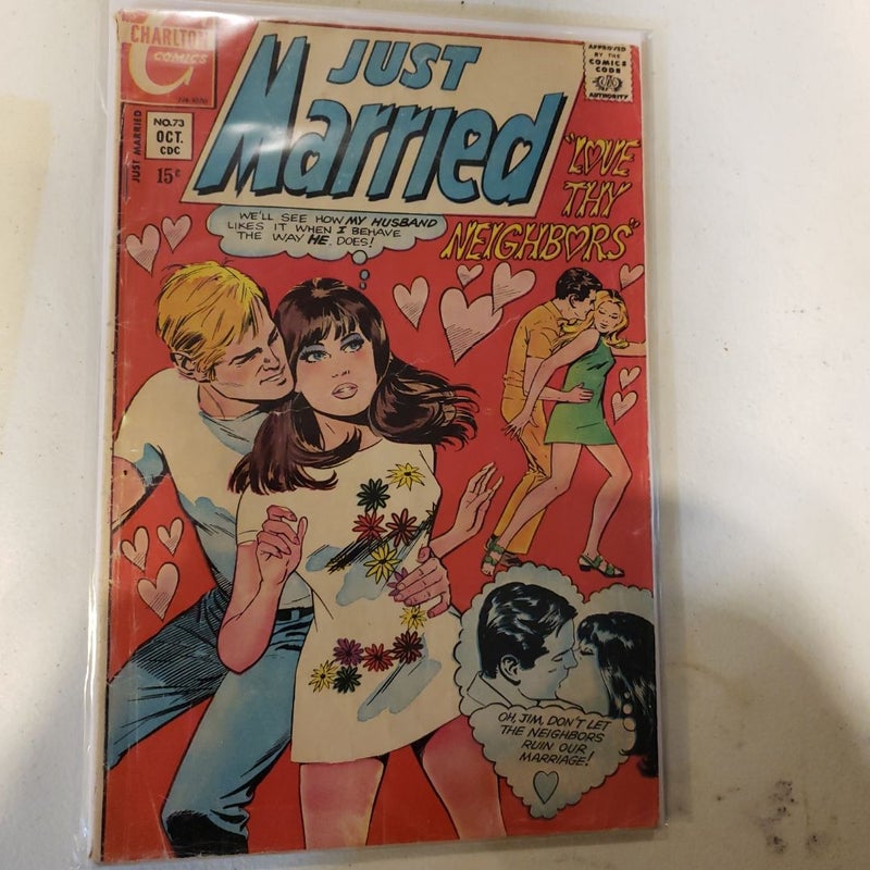 Vintage romance comics