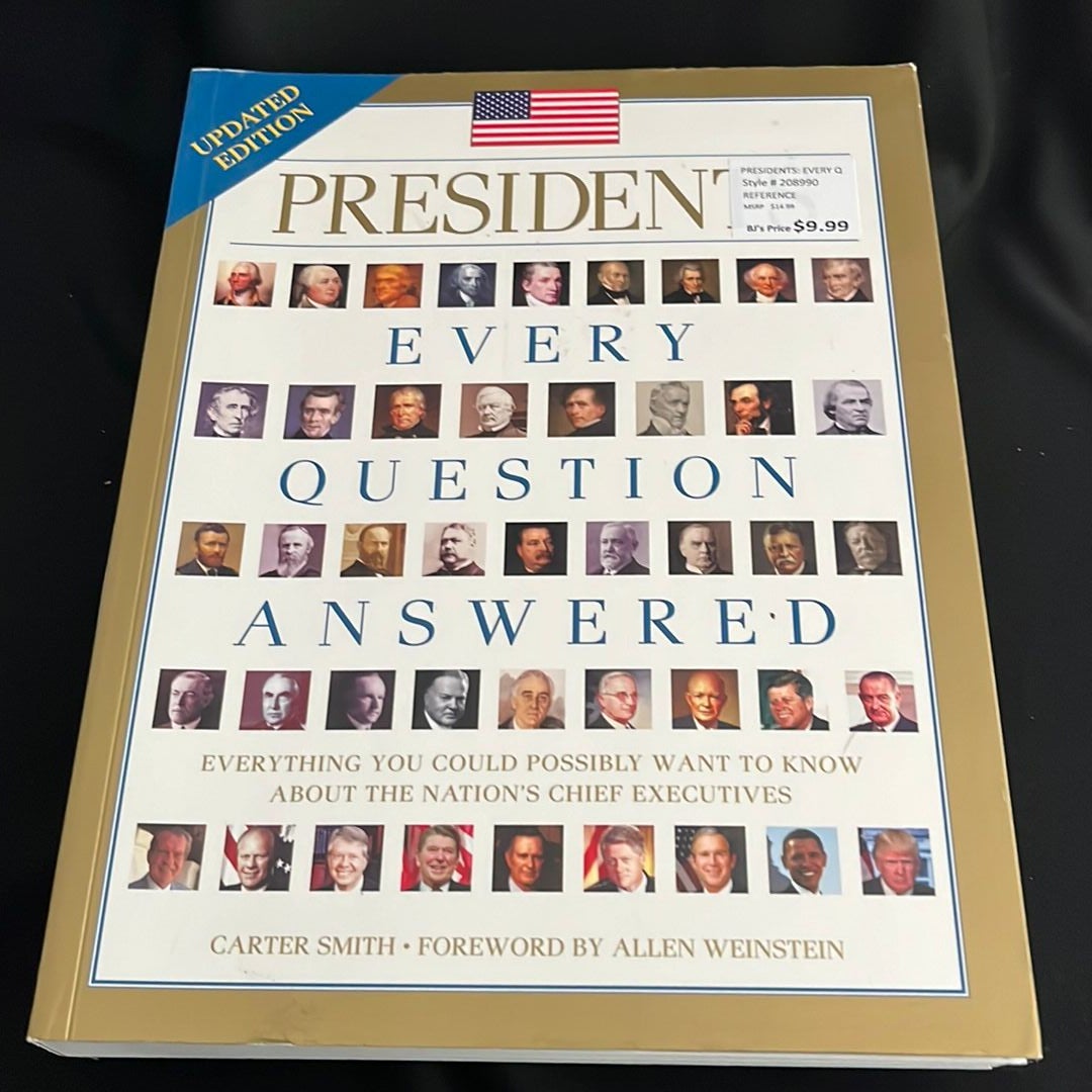 Presidents: Every Question Answered
英語版 Presidents Every Question Answered by Carter Smith