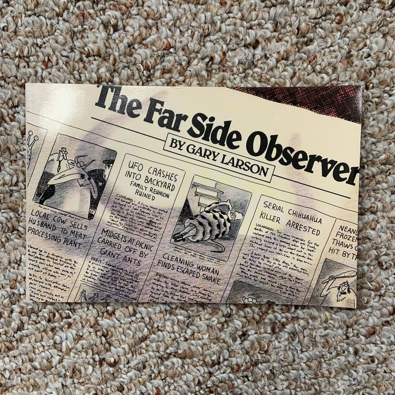 The Far Side Observer by Gary Larson Paperback Pangobooks