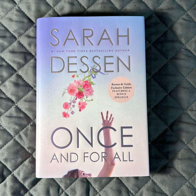 Once and For All - Barnes and Noble Exclusive Edition