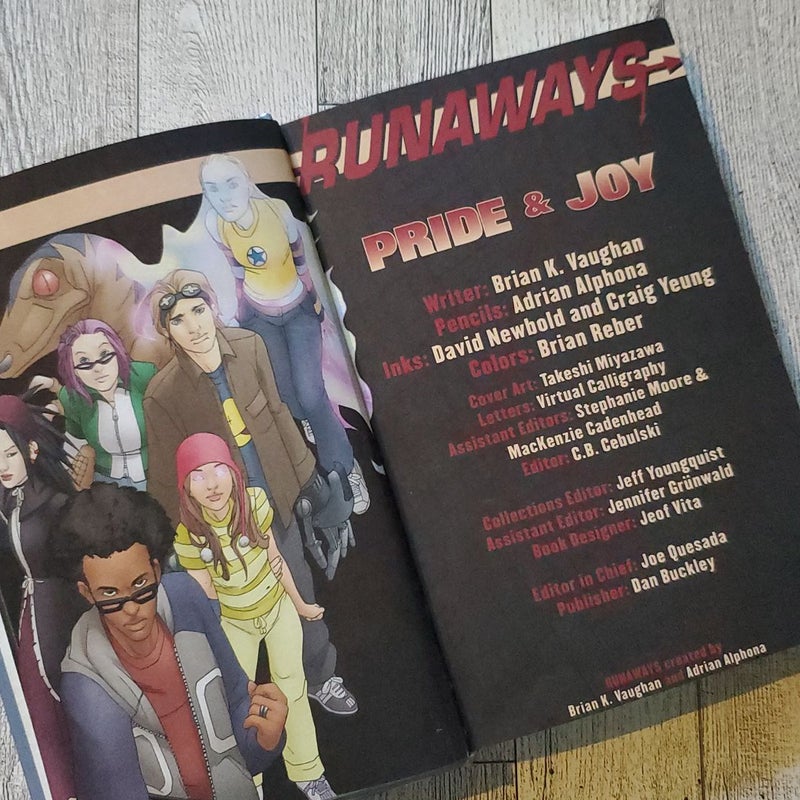 Runaways Vol. 1 - Pride and Joy