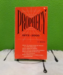 Prophecy - Signed (First Printing) Vintage 1972