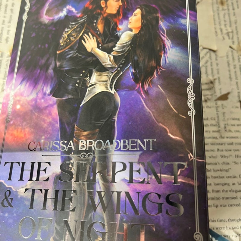 Iridescent Fairytale Serpent and the Wings of Night book box