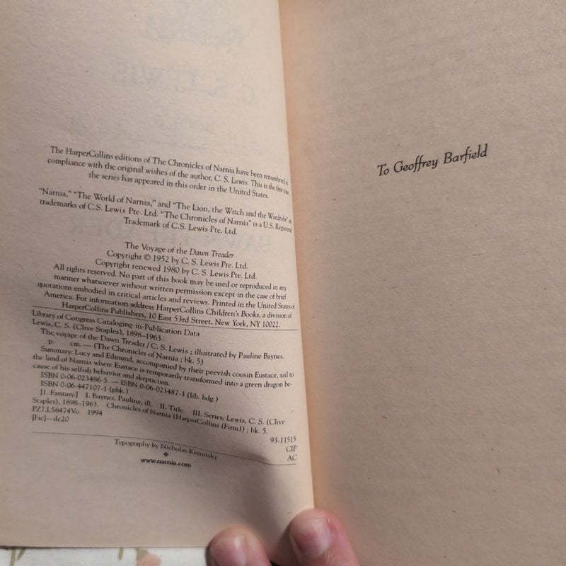 The Voyage of the Dawn Treader