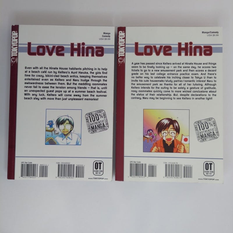 Love Hina Vol 1-6 BUNDLE