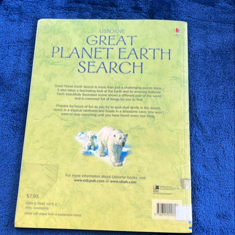 Great Planet Earth Search