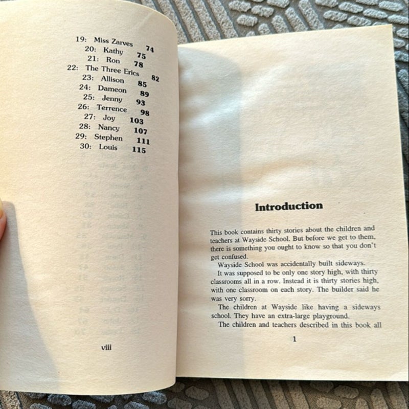 Sideways Stories from Wayside School