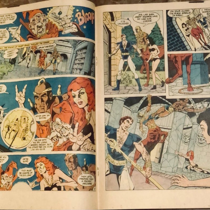 Red Sonja Dynamite #01 The Wardlord #65 & #68 DC Comics RETRO book vintage LOT