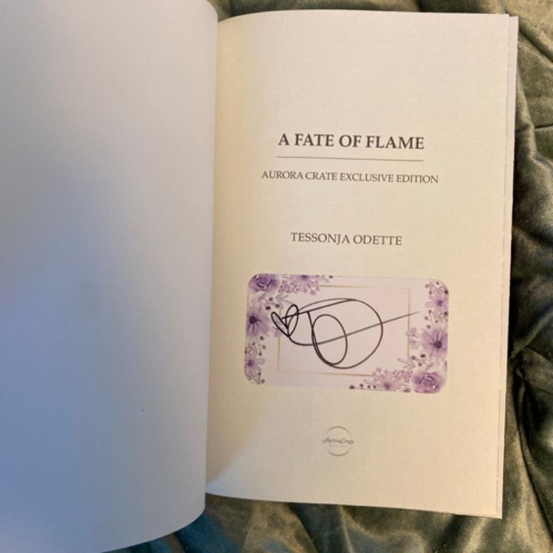 Aurora Crate Prophecy of the Forgotten Fae
