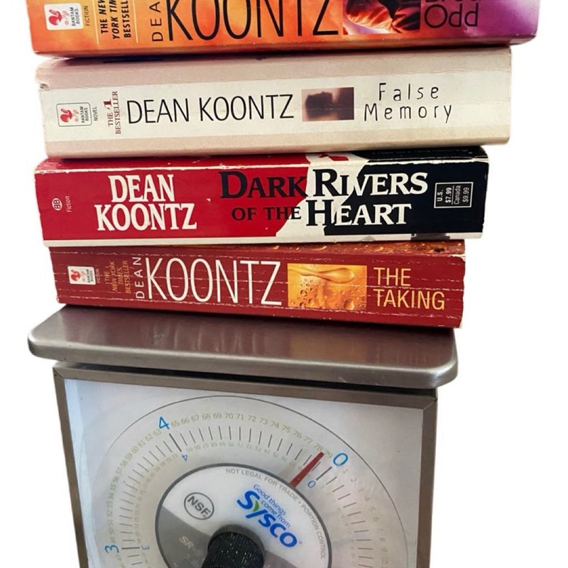 Lot Of 9 Dean Koontz Novels