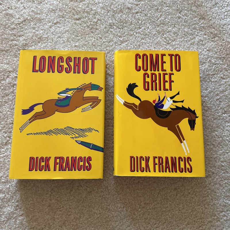 2 books: Come to Grief, Longshot