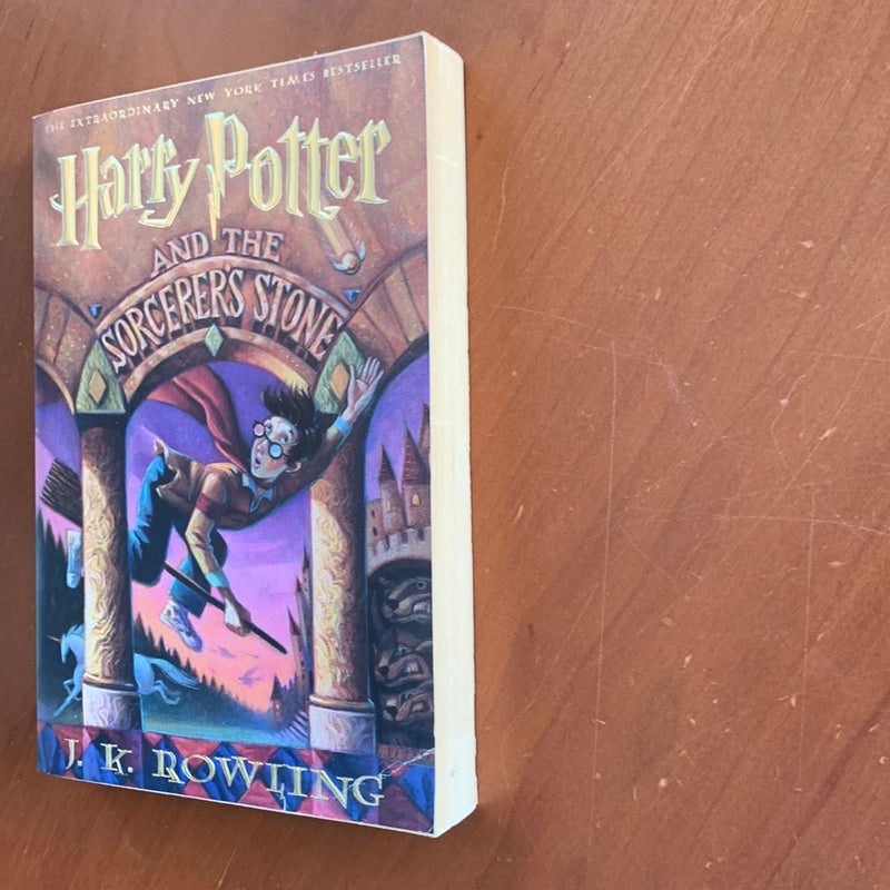 Harry Potter and the Sorcerer’s Stone, First Scholastic Print