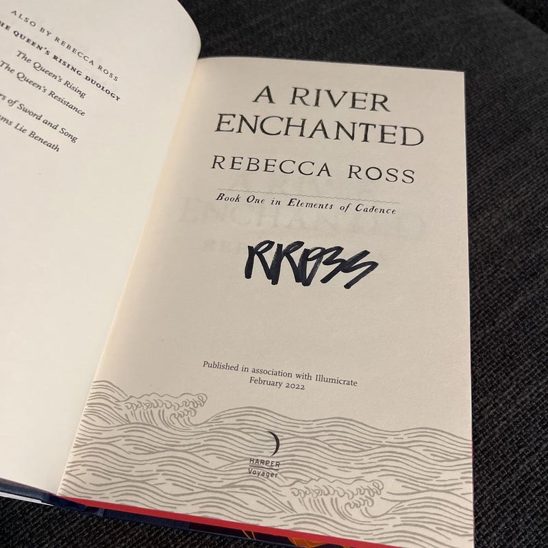 A River Enchanted Illumicrate signed edition