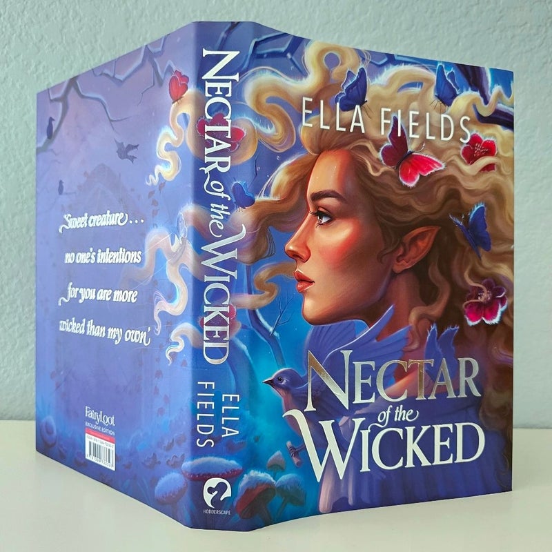 Nectar Of The Wicked SIGNED by Ella Fields Fairyloot Special Edition Romantasy