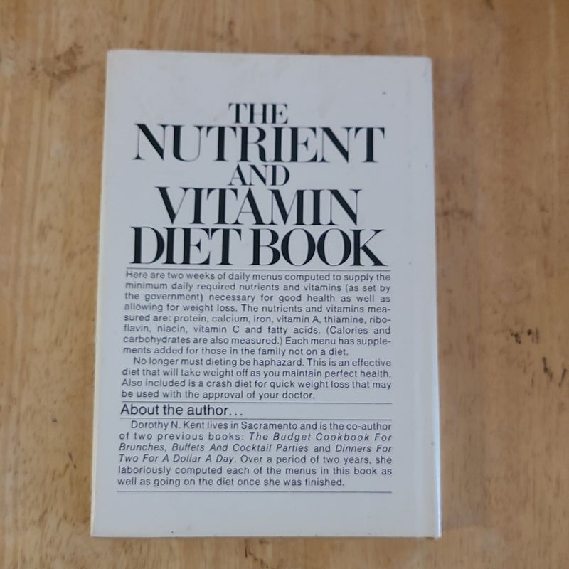 The Nutrient and Vitamin Diet Book