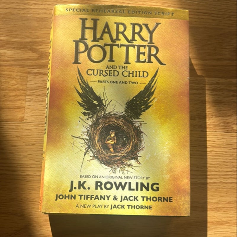 Harry Potter and the Cursed Child Parts One and Two (Special Rehearsal Edition Script)