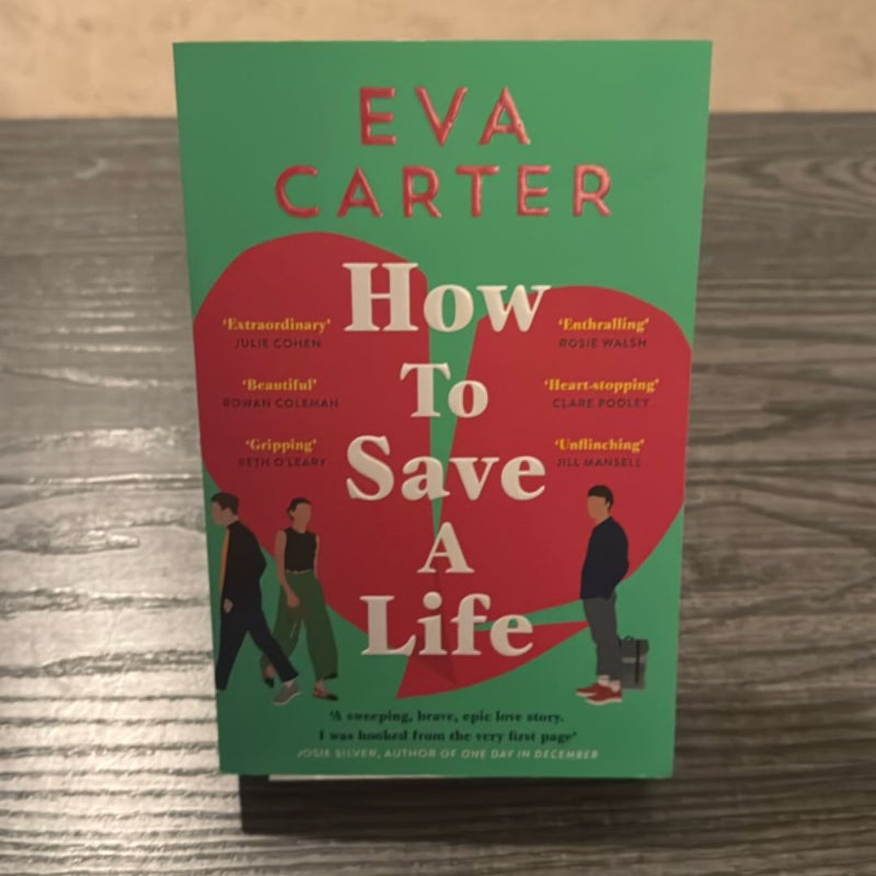 How to Save a Life  UK COVER