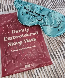 January Bookish Box Sleeping Mask