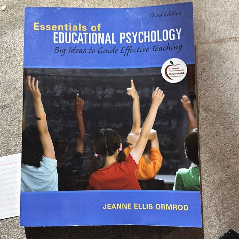 Essentials of Educational Psychology