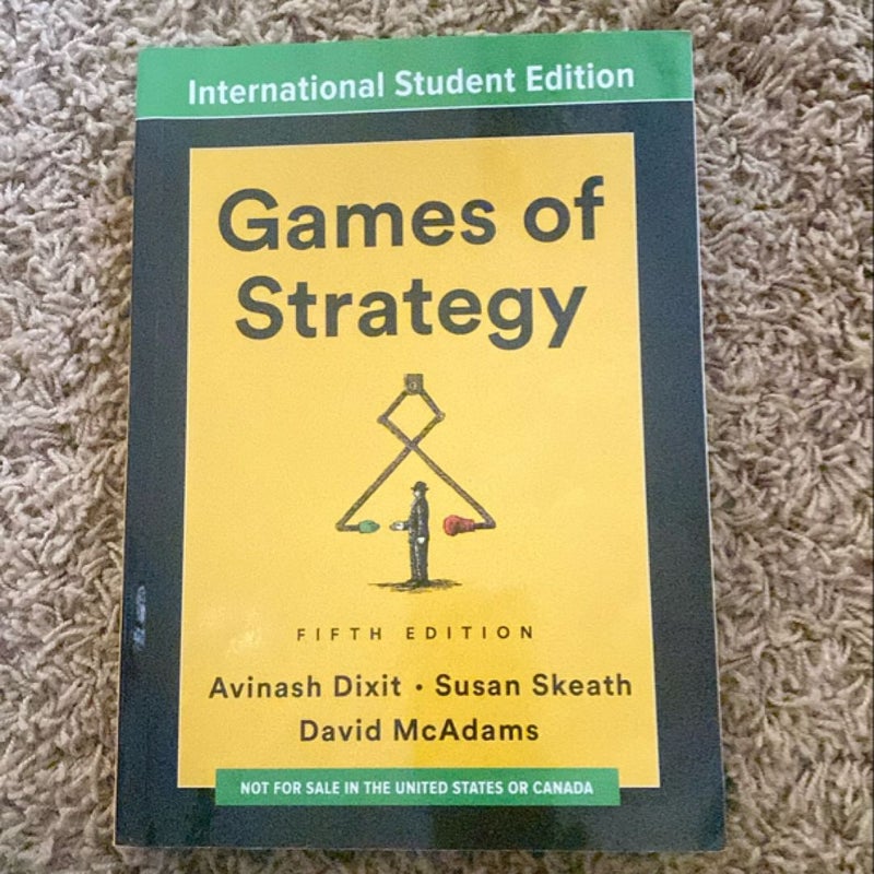 Games of Strategy