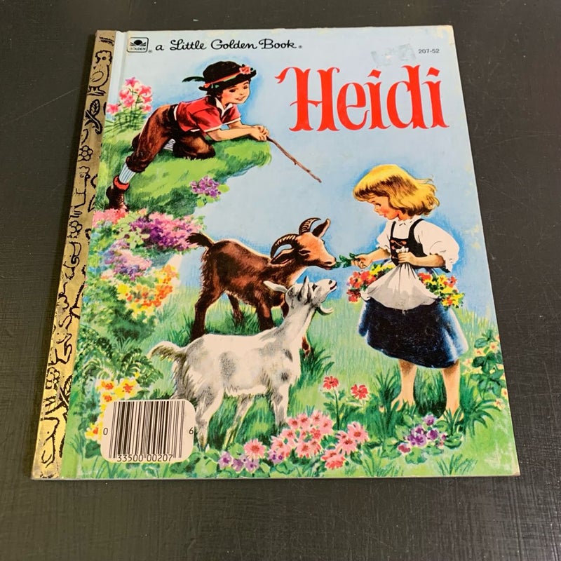 Heidi Little Golden Book