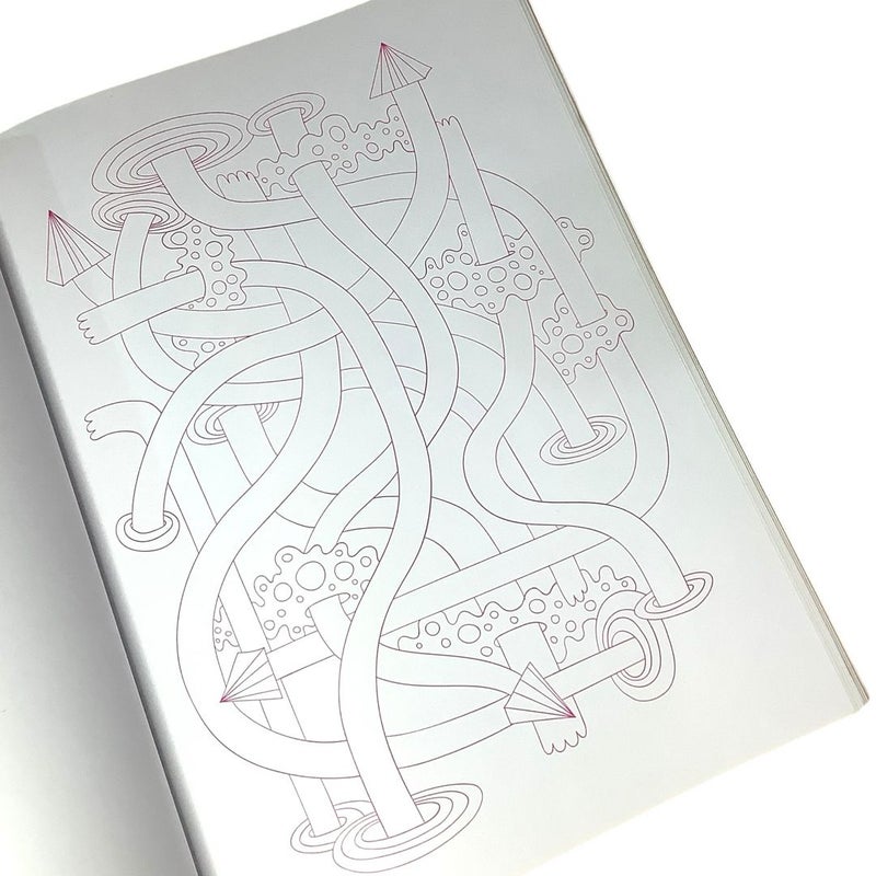 COLORTWIST -- Pink Coloring Book