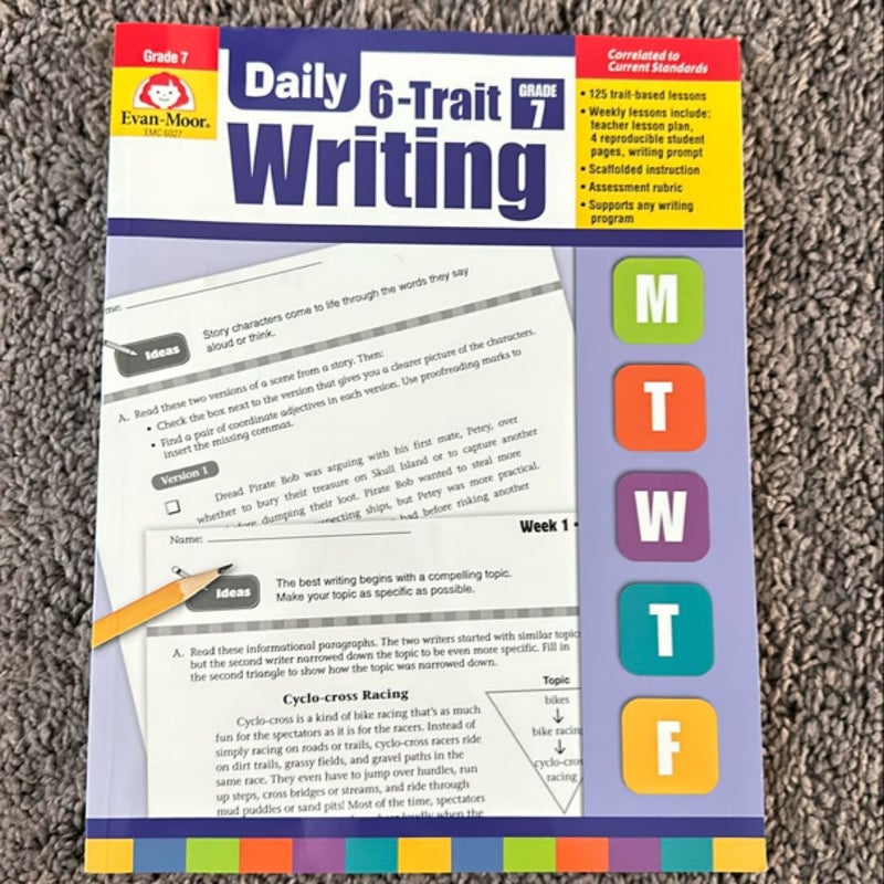 Daily 6-Trait Writing Grade 7