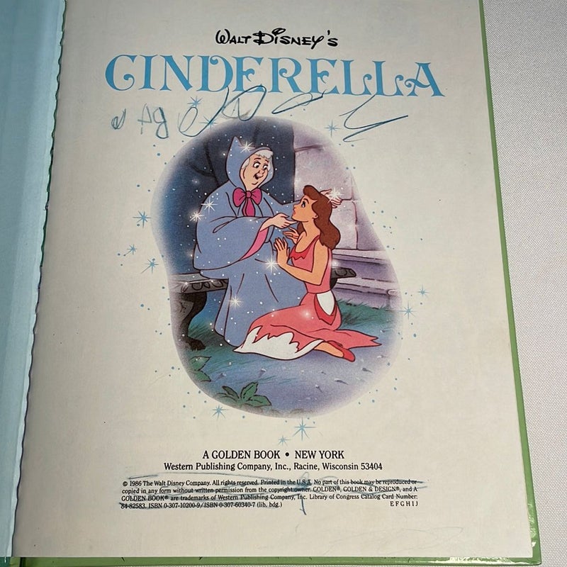 Cinderella ( A Big Golden Book )