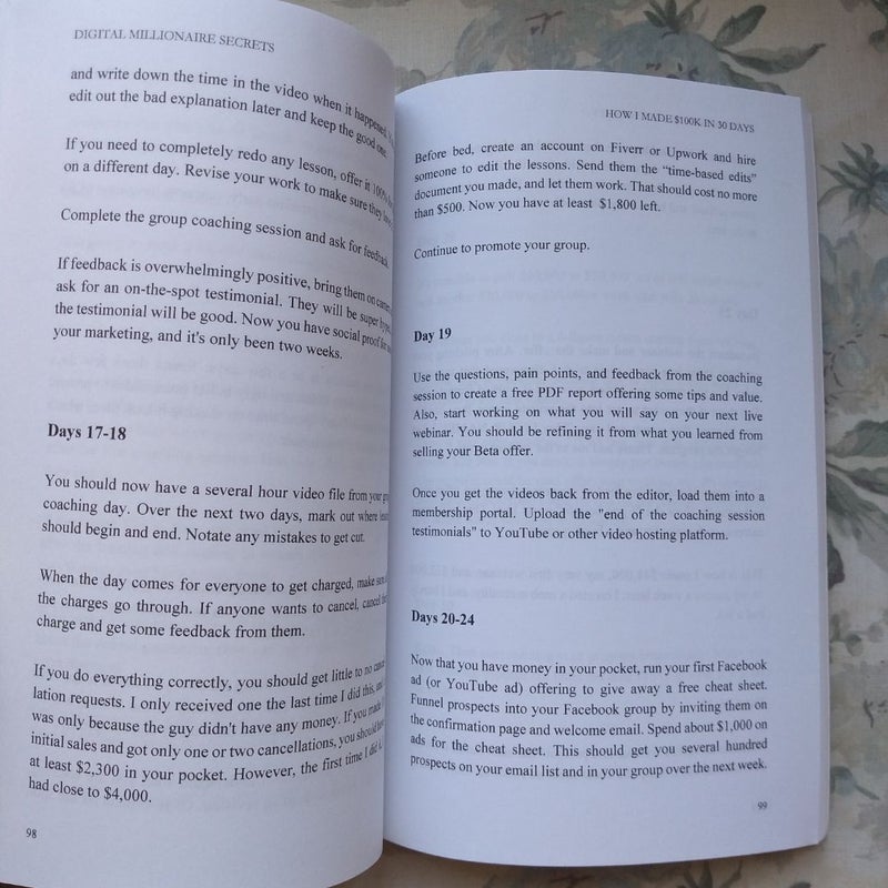 Digital Millionaire Secrets by Dan Henry