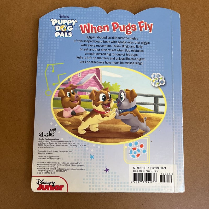 Paws-itively Alien! Puppy Dog Pals Push-Pull-Slide (Board Book