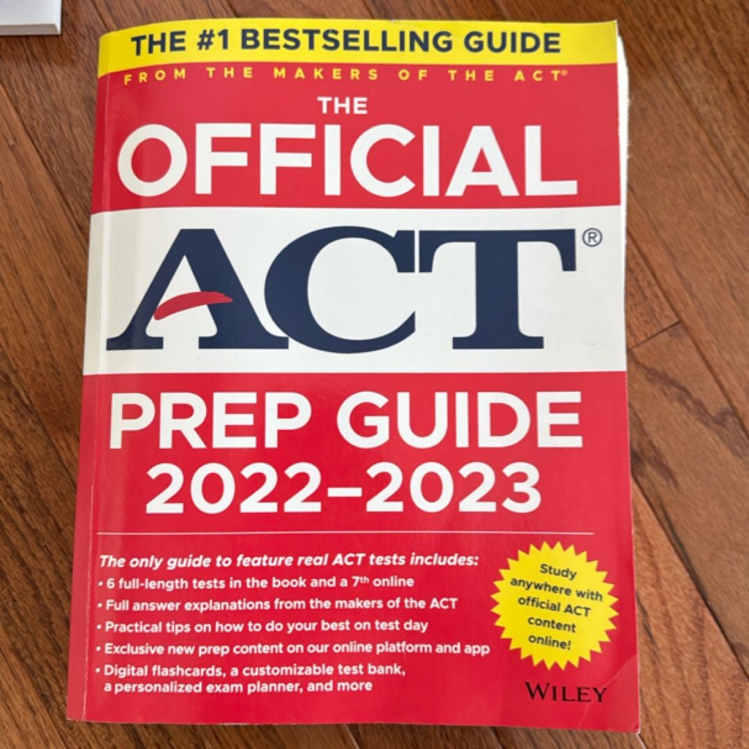 The Official ACT Prep Guide 2022-2023, (Book + Online Course)