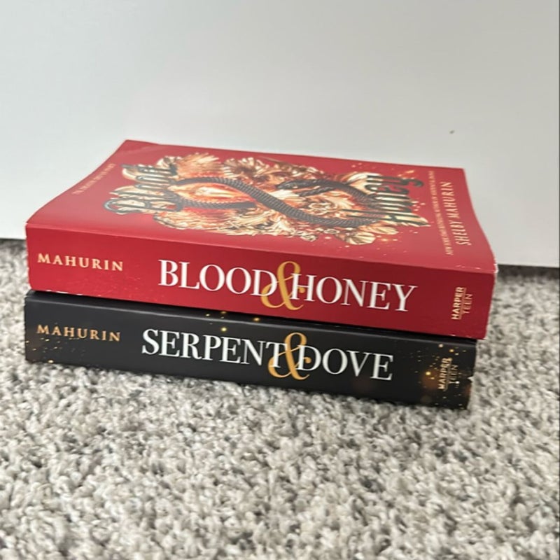 Serpent and Dove books 1&2