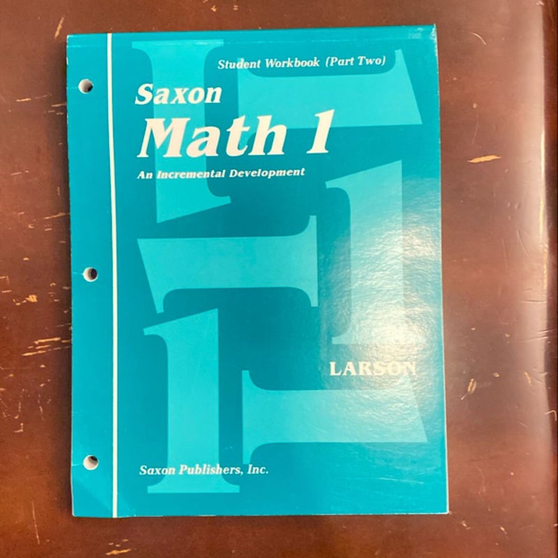 Saxon math 1 student workbook