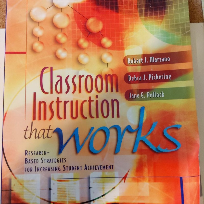 Classroom Instruction That Works