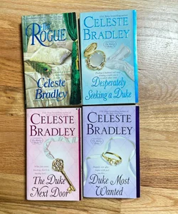 Duke Most Wanted plus 3 more by Celeste Bradley