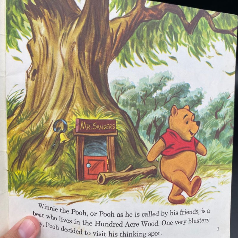 Walt Disney Winnie the Pooh and the blustery day with sterling holloway Book