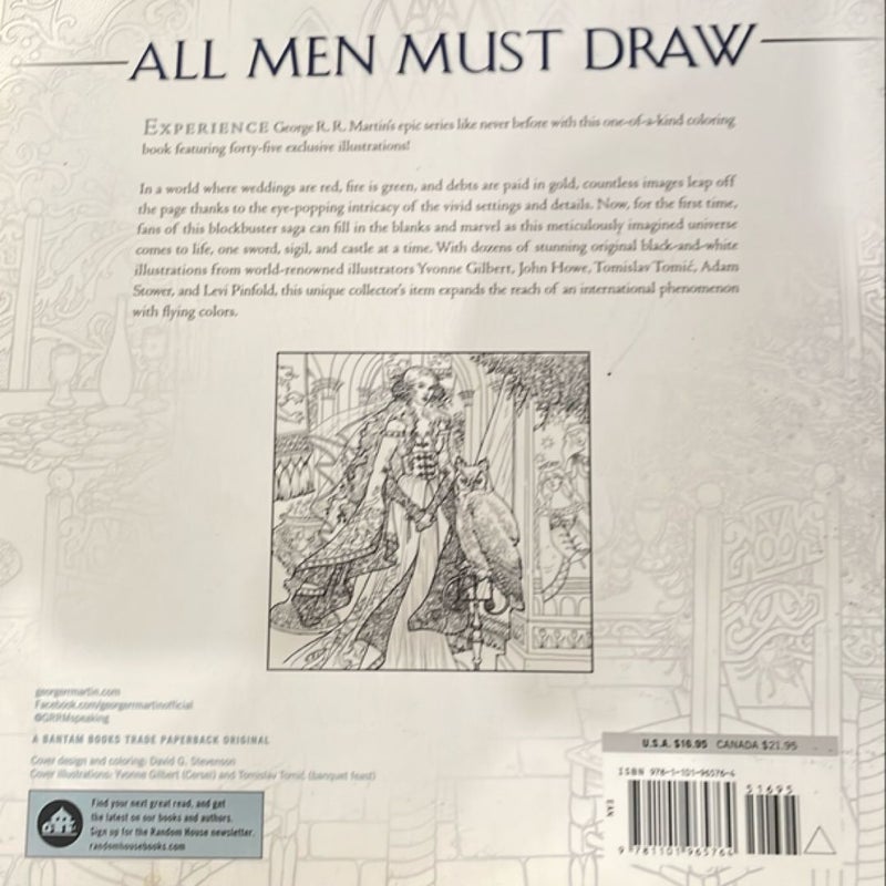 The Official a Game of Thrones Coloring Book