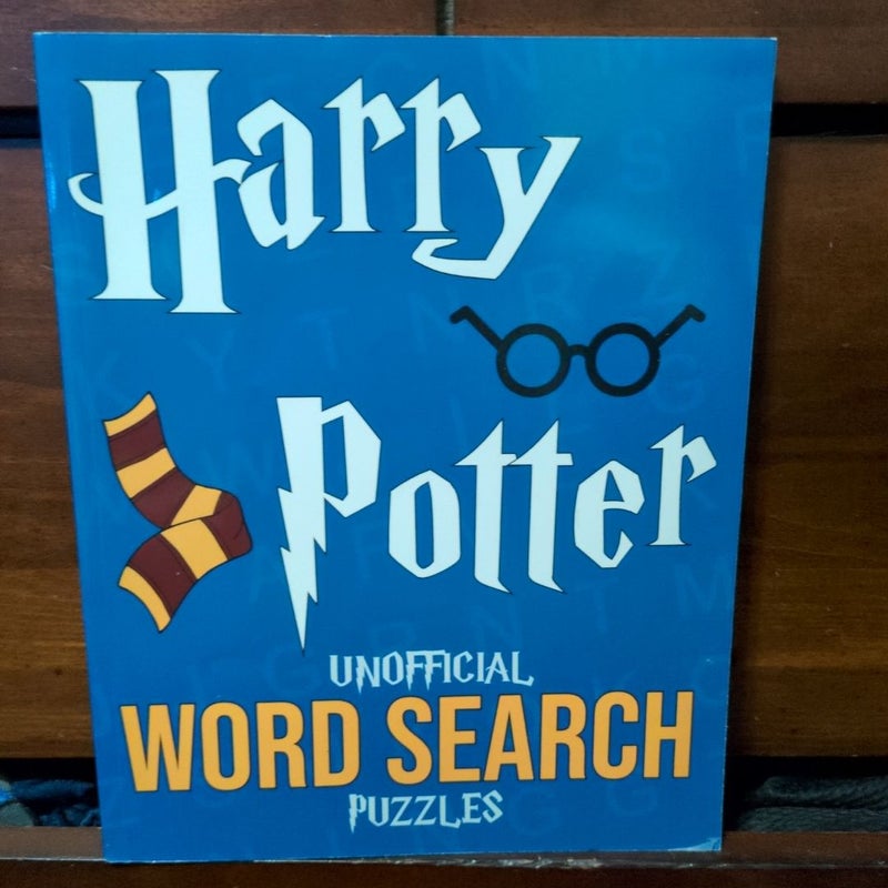 Harry Potter Unofficial Word Search Puzzles