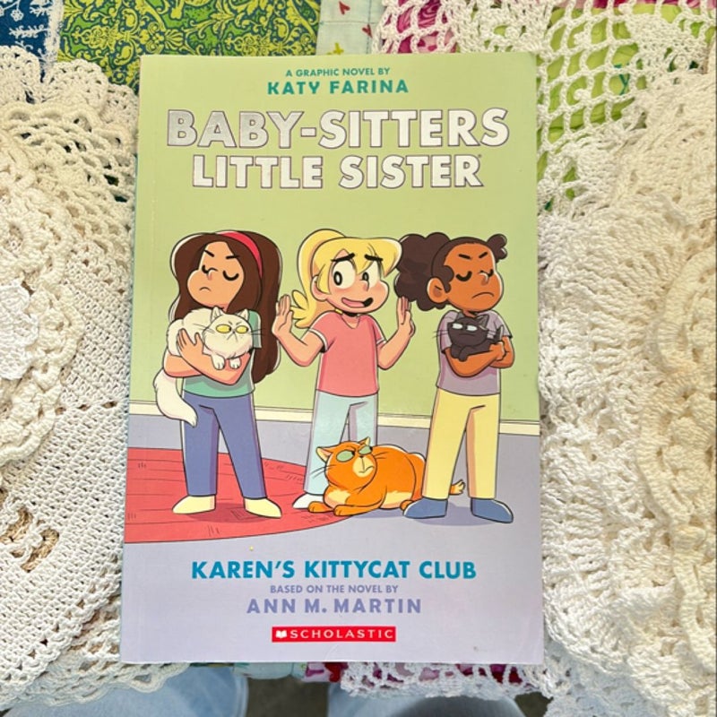 Karen's Kittycat Club (Baby-Sitters Little Sister Graphic Novel #4)