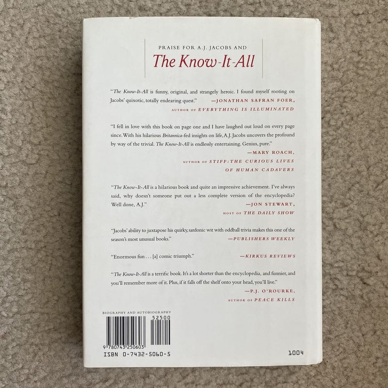 The Know-It-All