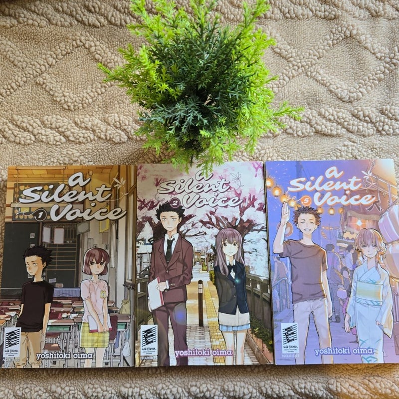 A Silent Voice 1, 2 & 5