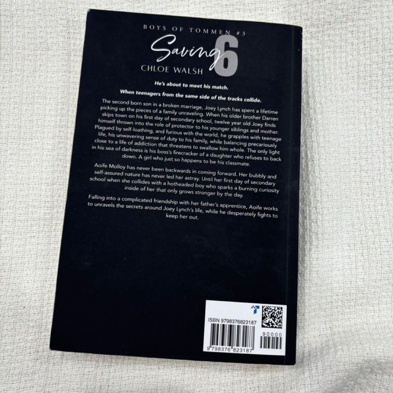 Saving 6 (alternate black cover)