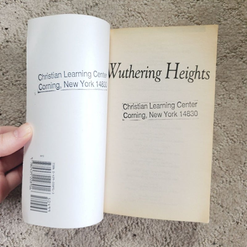 Wuthering Heights (Scholastic Classics Edition, 2001)
