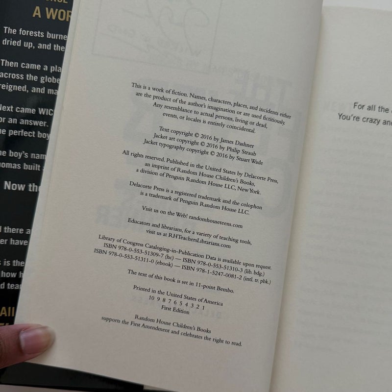 The Fever Code *SIGNED FIRST EDITION*